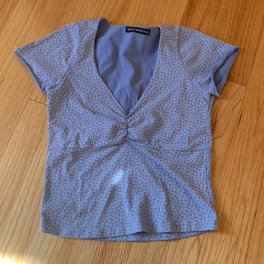 One-size-fits-all, Brandy Melvin top.
Barely worn, no rips tears are